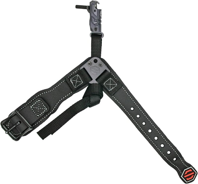 Scott Archery Ghost Buckle Archery Release with NCS Strap-Black - Image 2